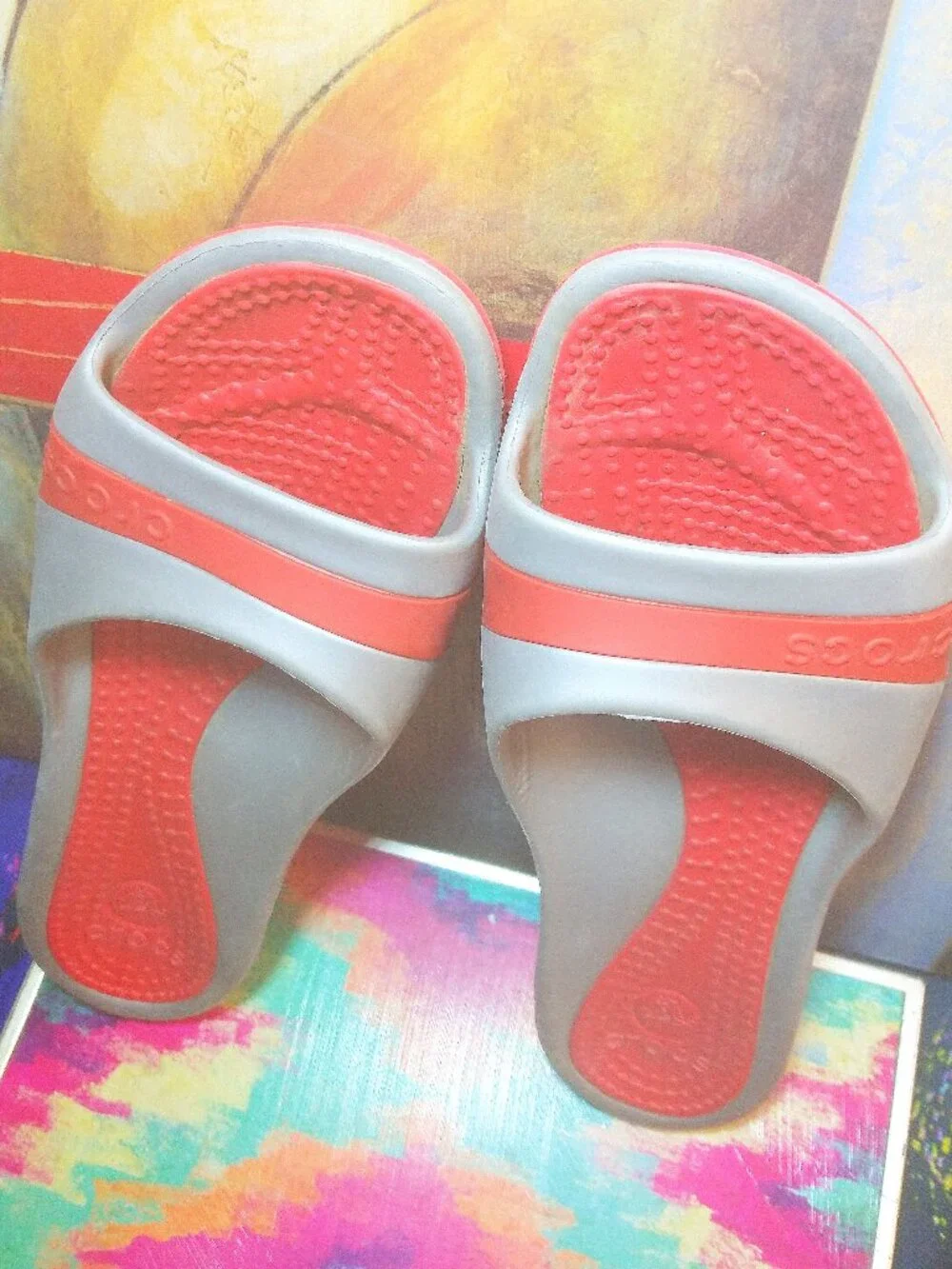N/A crocs sandals